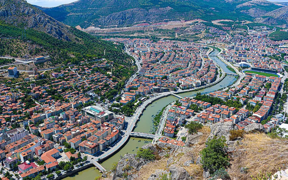 Amasya şehir görünümü