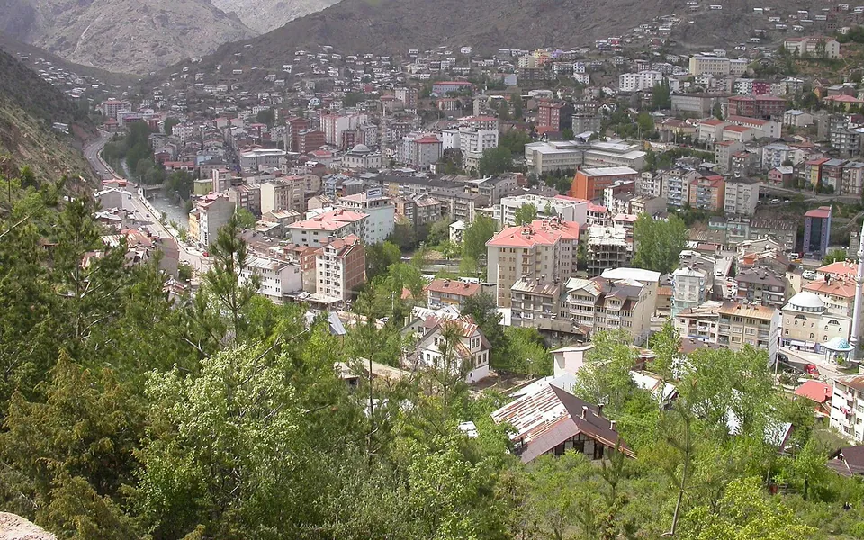 Gümüşhane şehir görünümü
