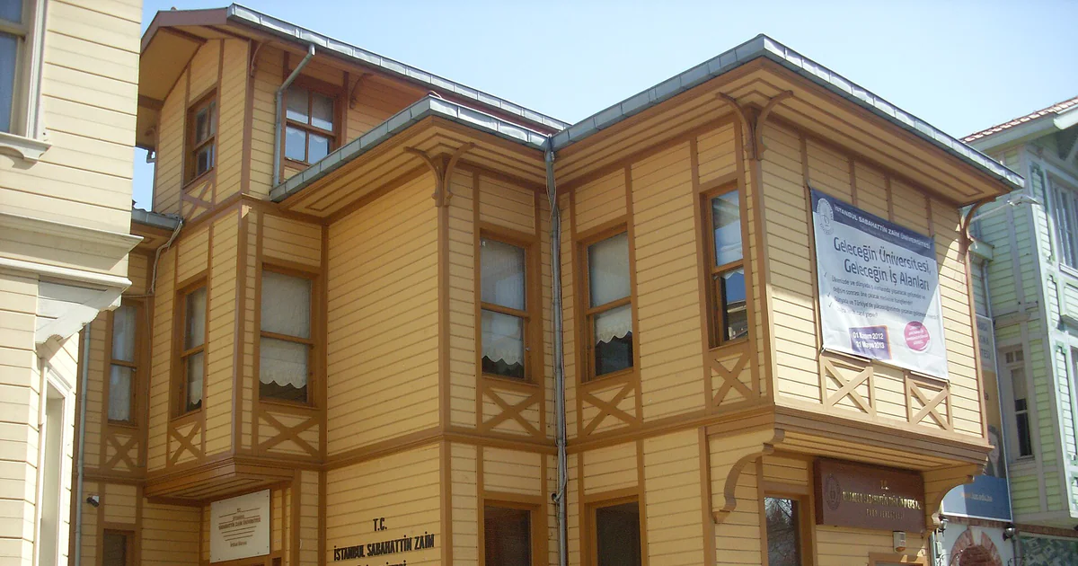 A view of the İstanbul Sabahattin Zaim Üniversitesi campus
