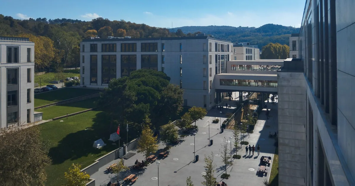 A view of the Türk-Alman Üniversitesi campus
